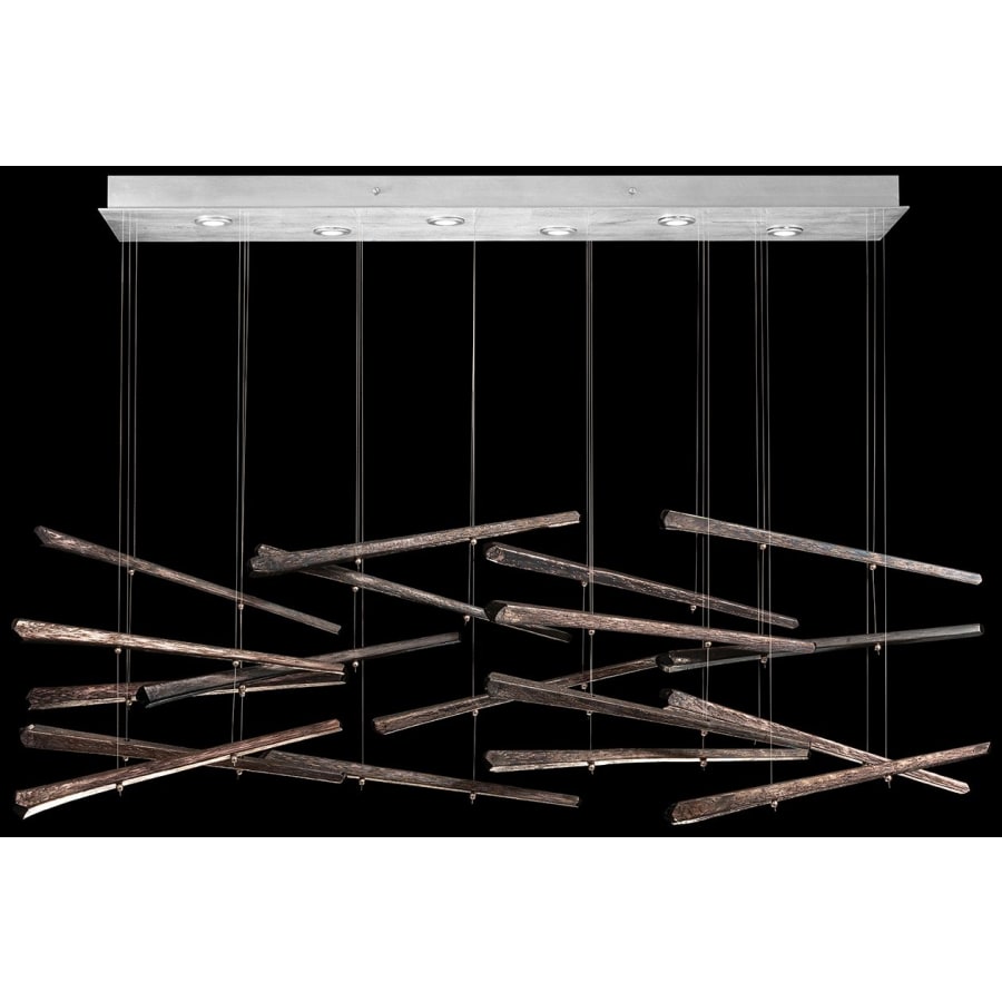 Elevate 8-Light 62" Wide LED Abstract Pendant Light