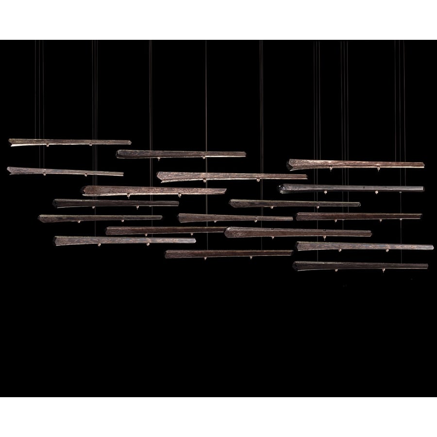 Elevate 8-Light 59" Wide LED Abstract Pendant Light
