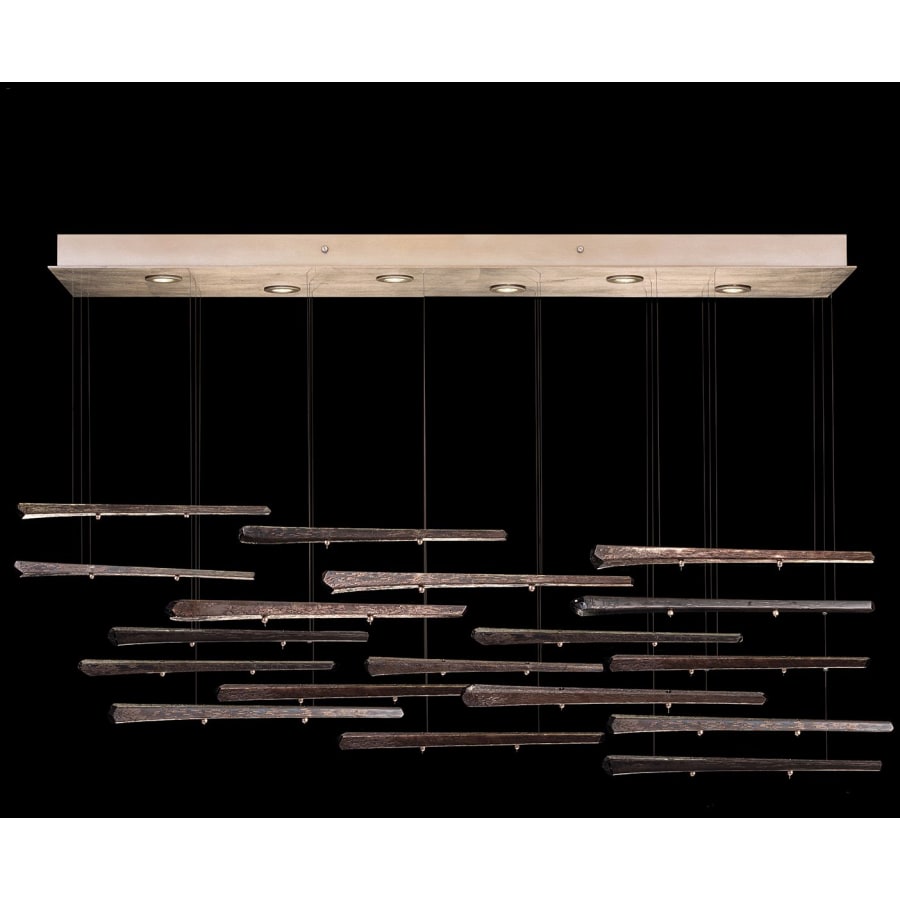 Elevate 8-Light 59" Wide LED Abstract Pendant Light