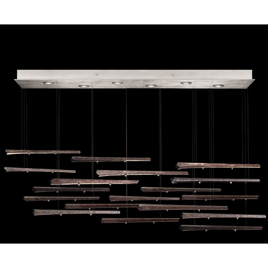 Elevate 8-Light 59" Wide LED Abstract Pendant Light