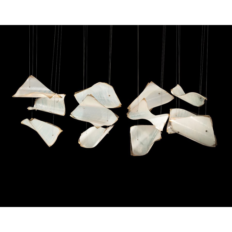 Elevate 6-Light 50" Wide LED Abstract Pendant Light