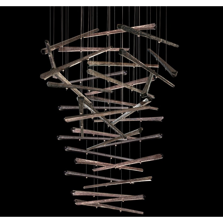 Elevate 8-Light 34" Wide LED Abstract Pendant Light