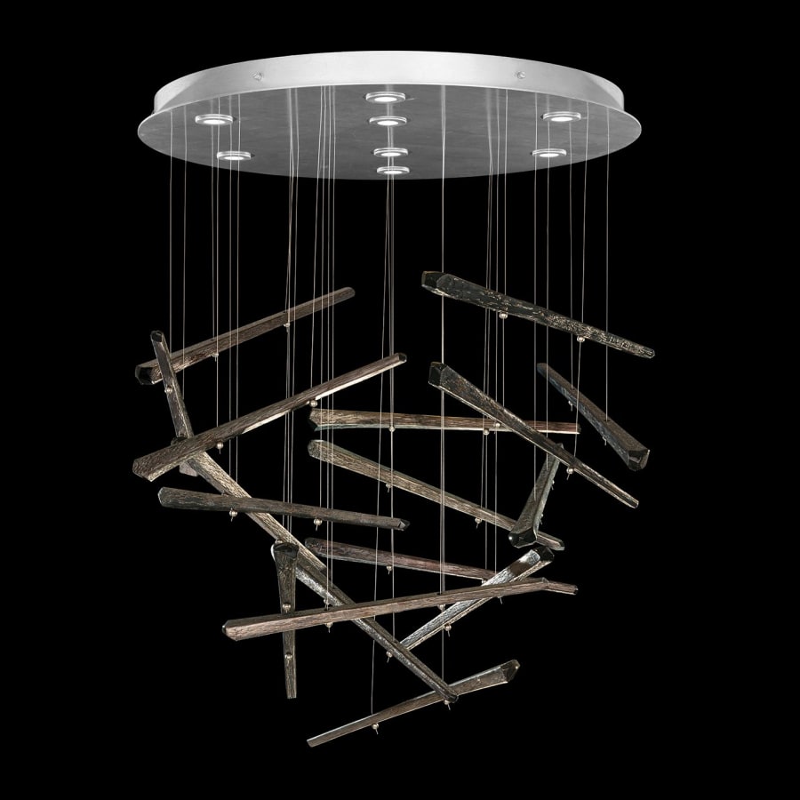 Elevate 8-Light 34" Wide LED Abstract Pendant Light
