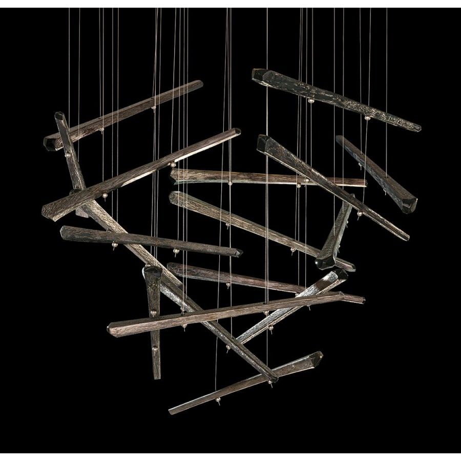 Elevate 8-Light 34" Wide LED Abstract Pendant Light