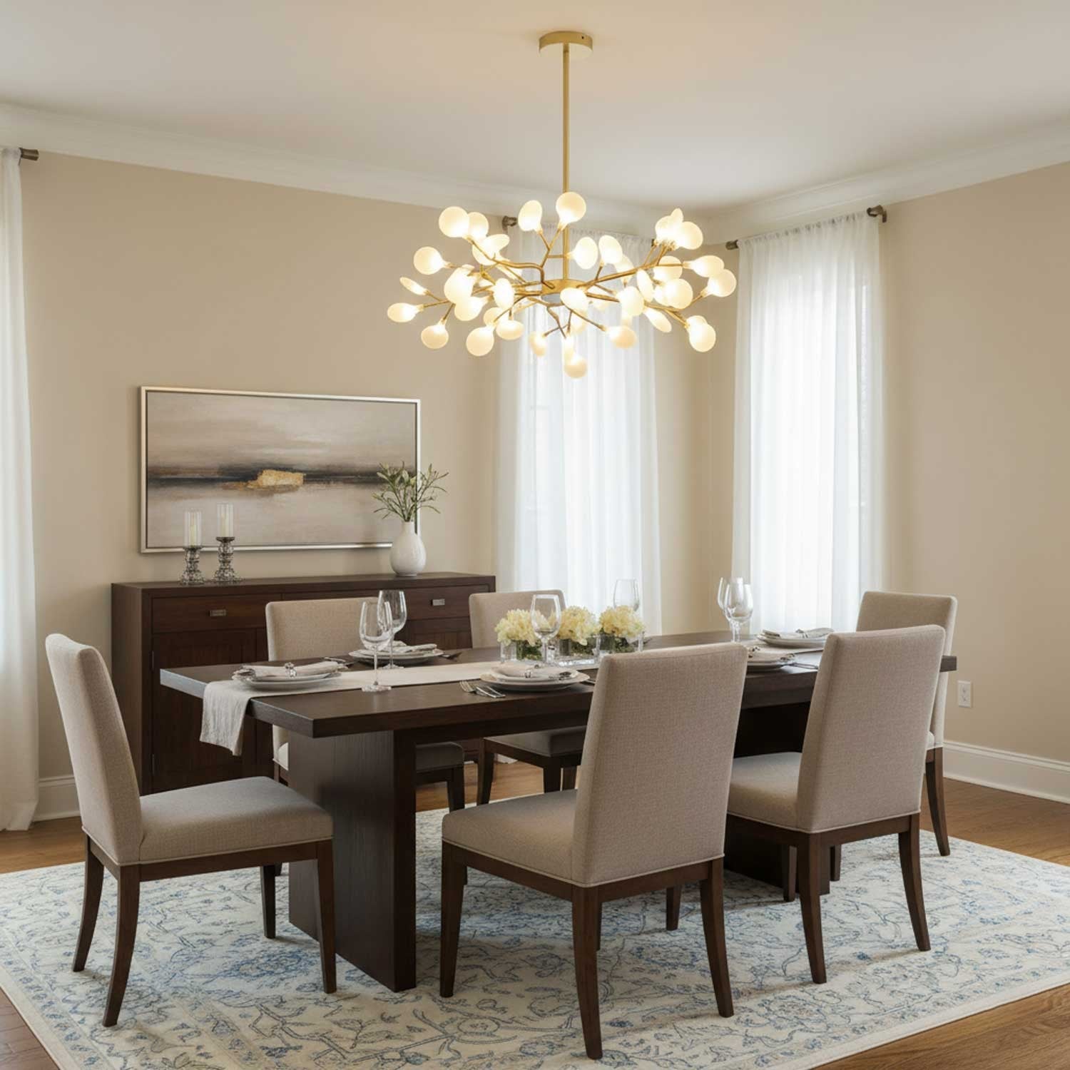 Firefly Sputnik LED Chandelier