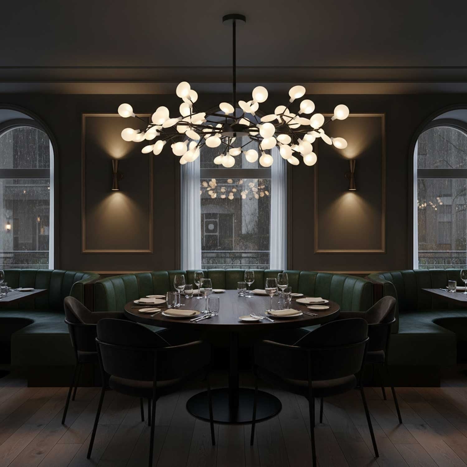 Firefly Sputnik LED Chandelier