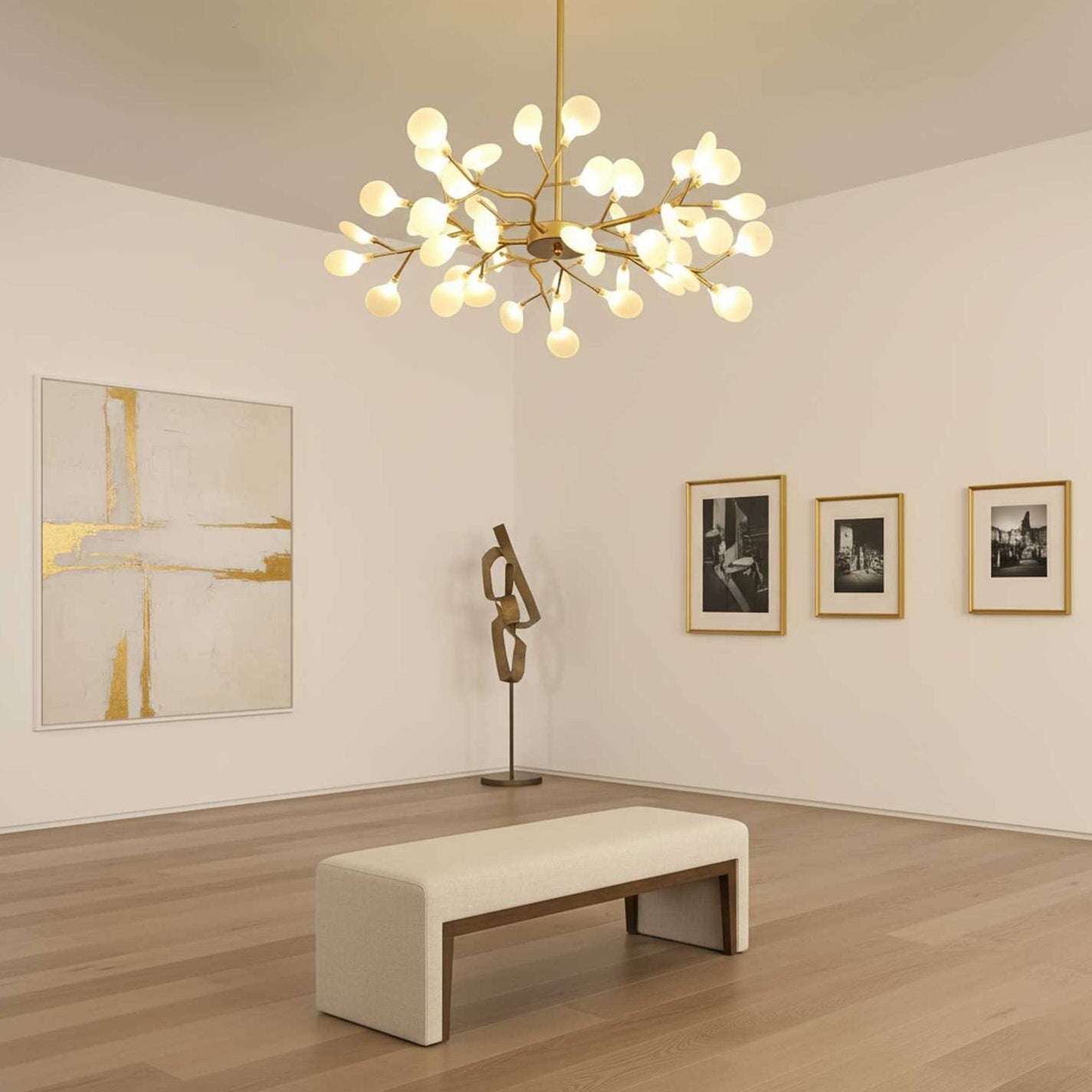 Firefly Sputnik LED Chandelier