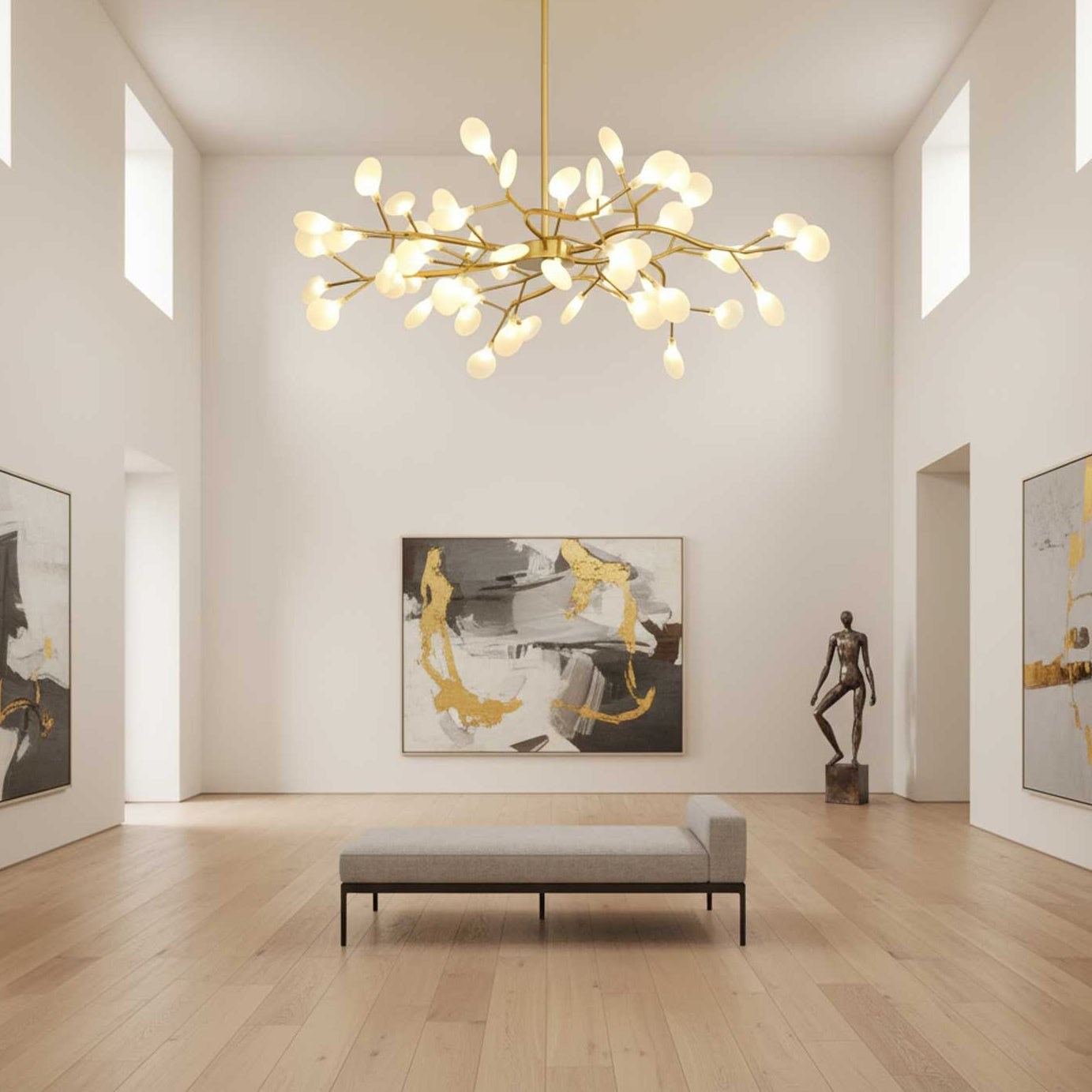 Firefly Sputnik LED Chandelier