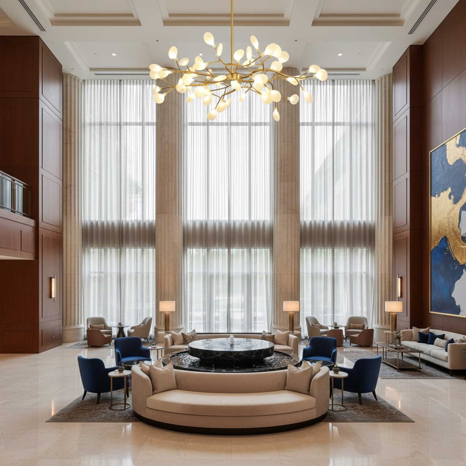Firefly Sputnik LED Chandelier