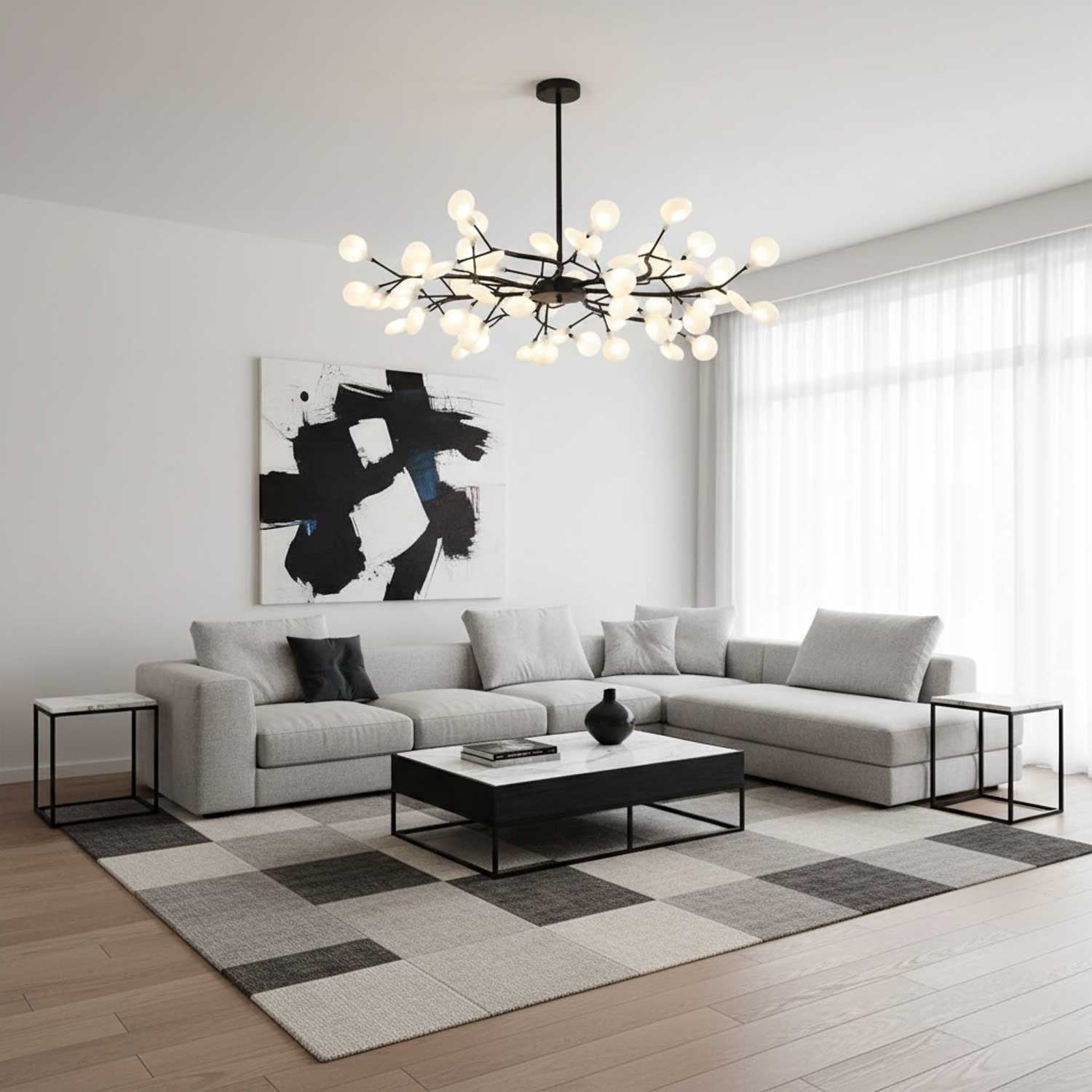 Firefly Sputnik LED Chandelier