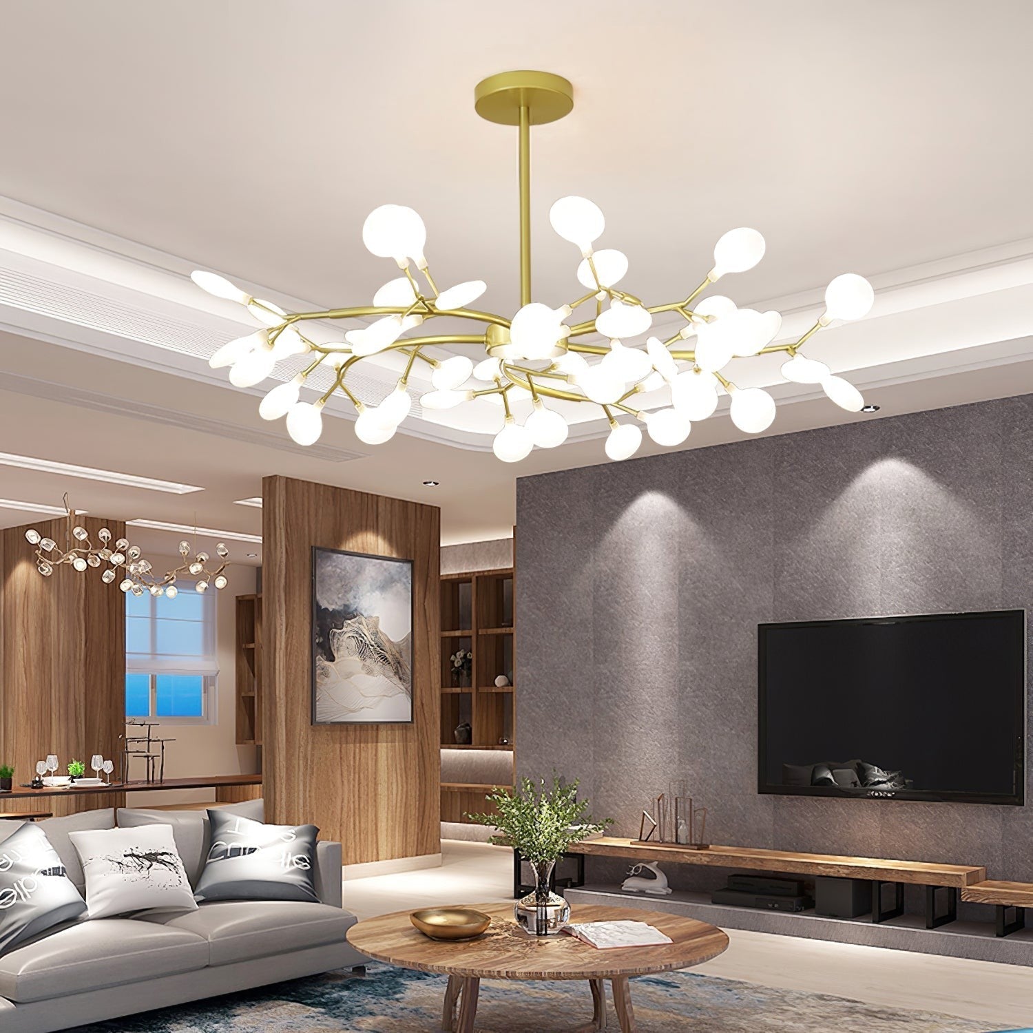 Firefly Sputnik LED Chandelier