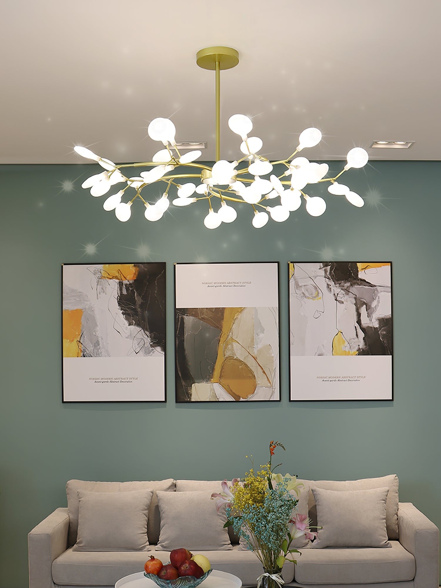 Firefly Sputnik LED Chandelier