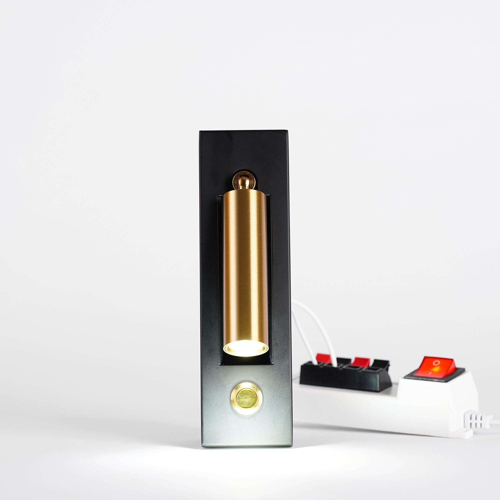 Flush-Fold Bedside Reading Light Wall Sconce