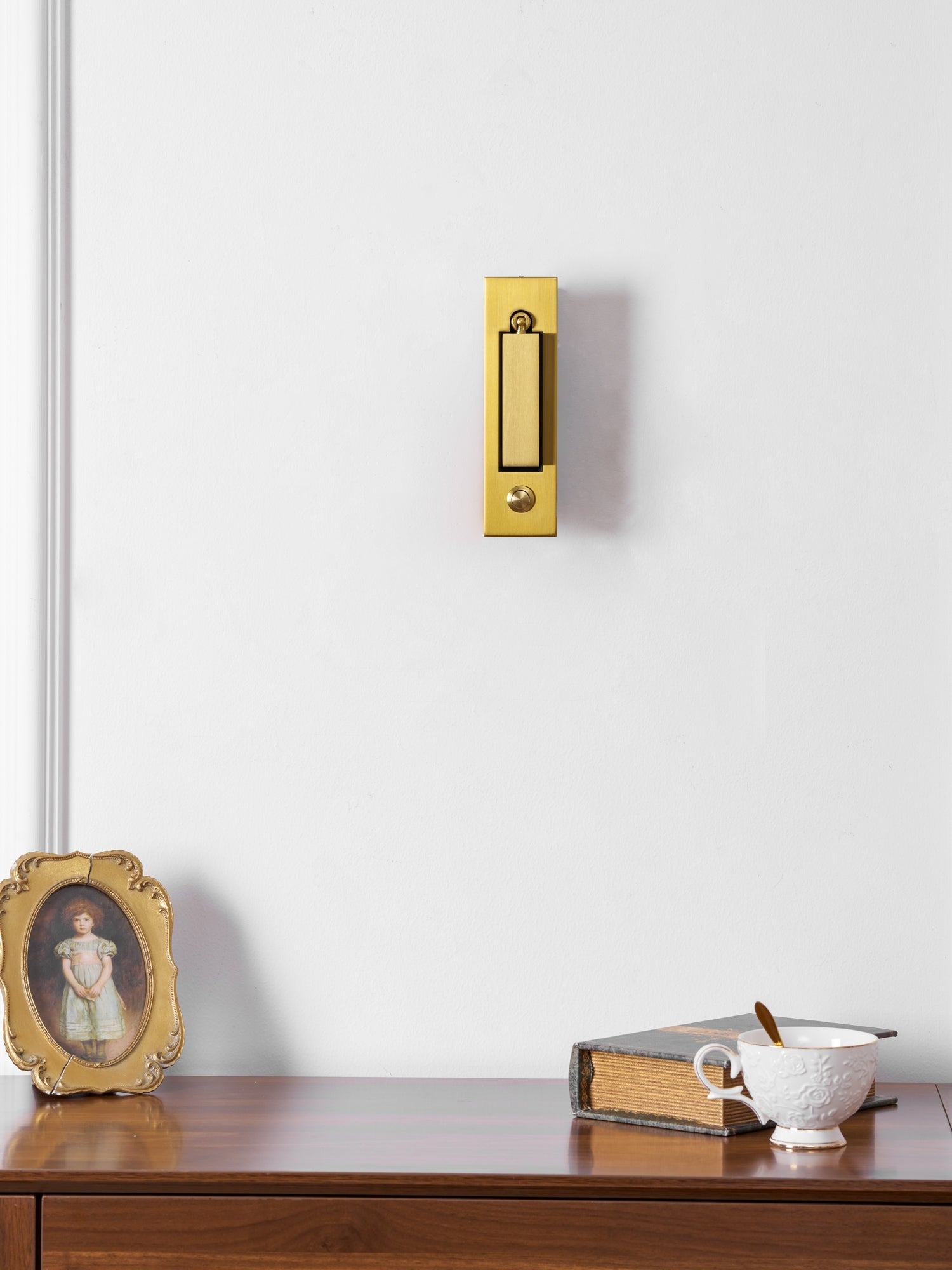 Flush-Fold Bedside Reading Light Wall Sconce