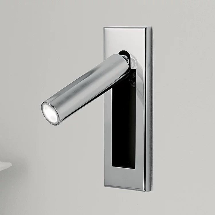 Flush-Fold Bedside Reading Light Wall Sconce