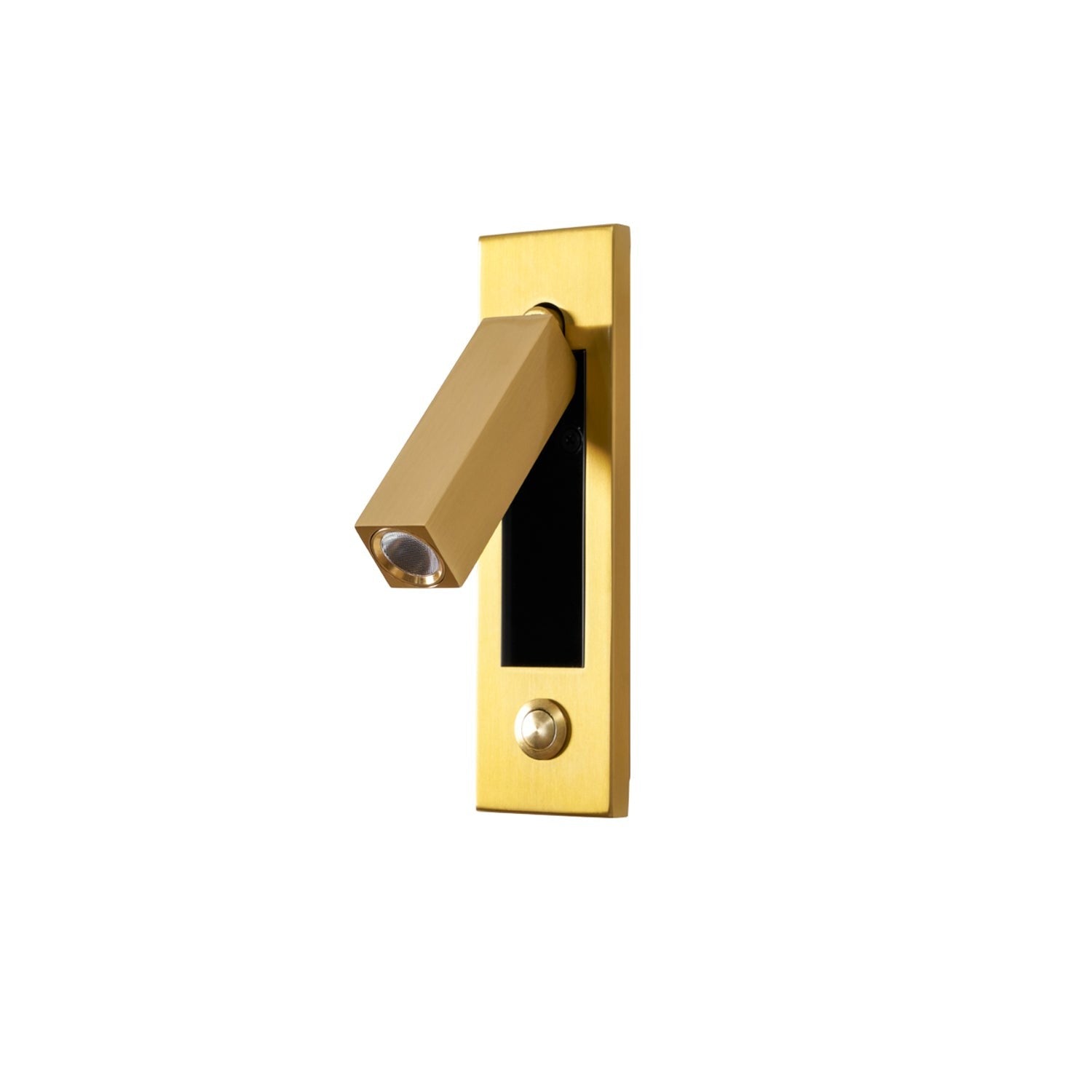Flush-Fold Bedside Reading Light Wall Sconce