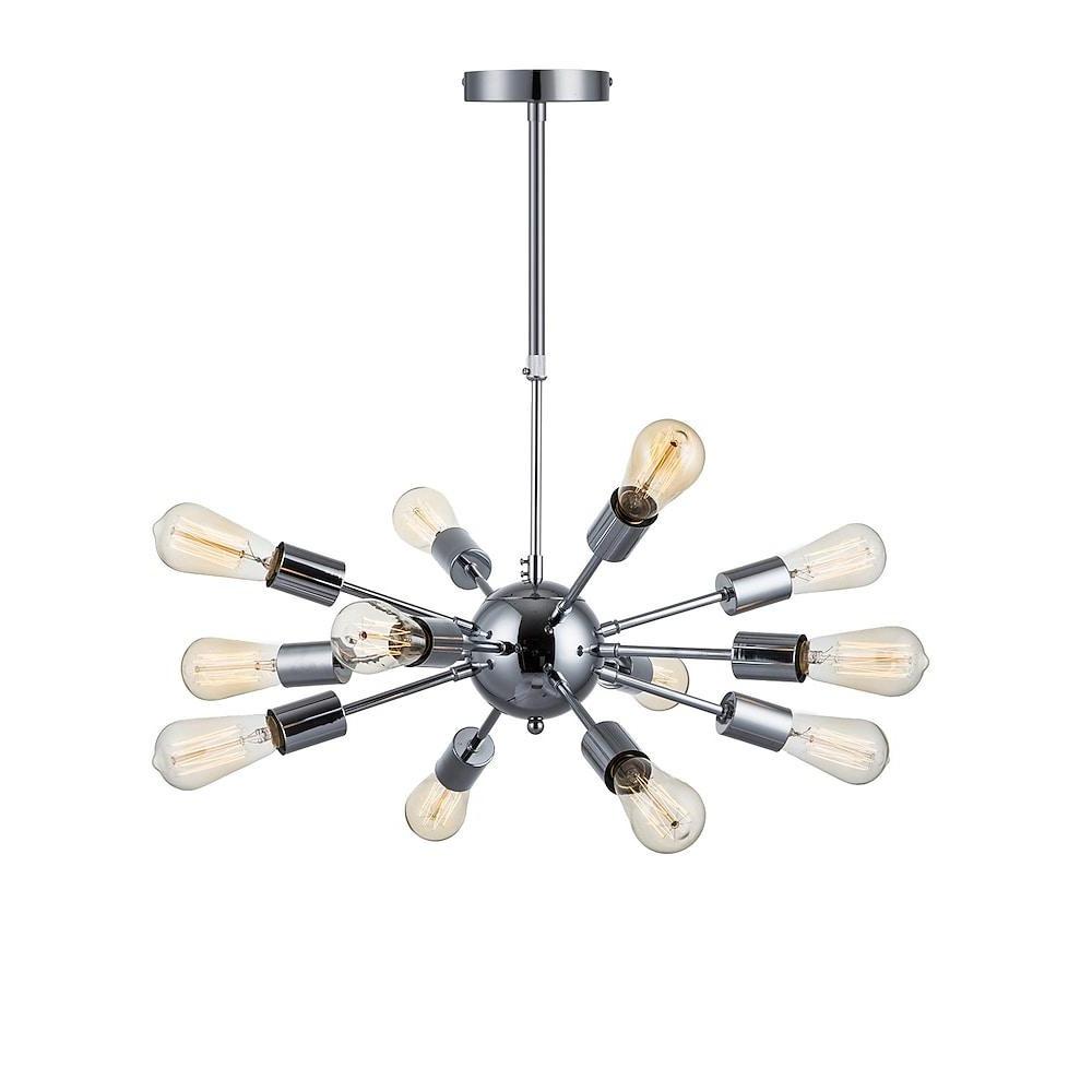 Cluster Sputnik Chandelier Mid-Century Chandelier