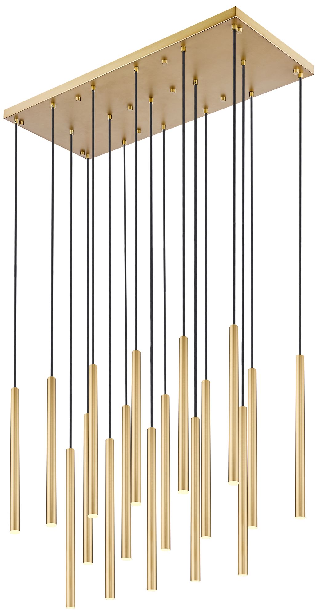 Forest Gold 42-Inch 17-Light LED Chandelier