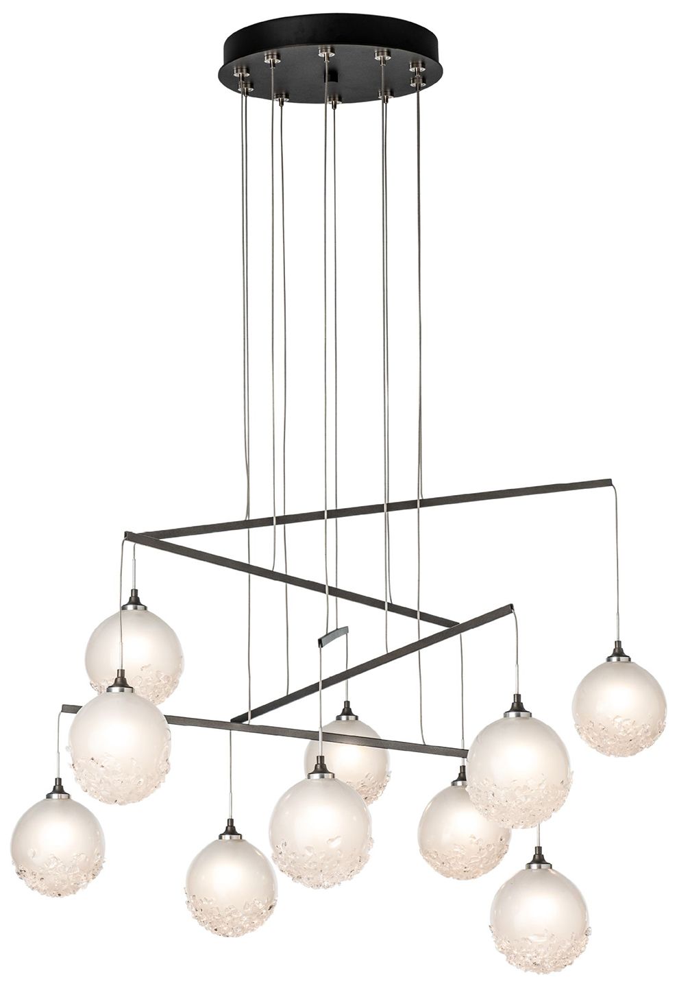 Fritz 10-Light Oil Rubbed Bronze Chandelier