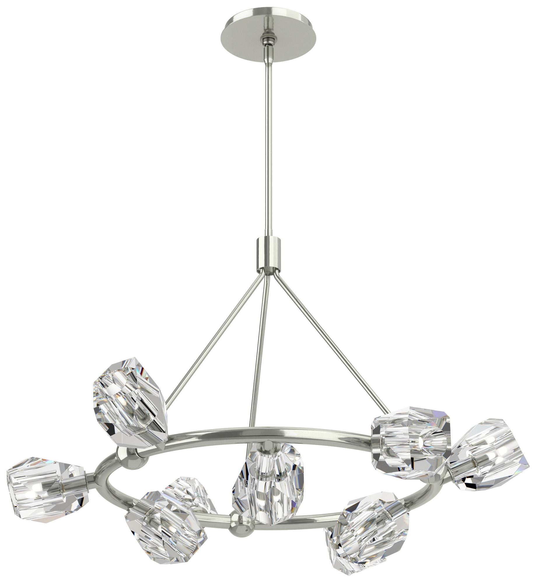 crystal chandelier shown as a main product image for dining rooms