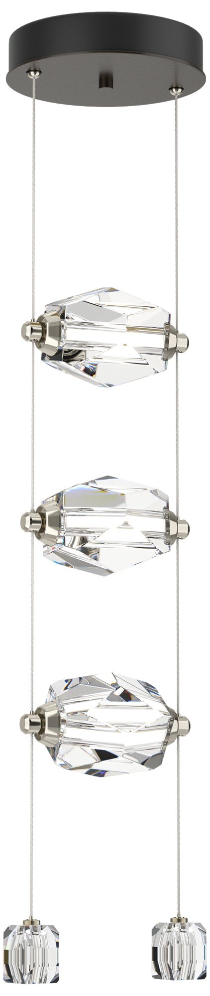 Gatsby 3-Light Crystal Oil Rubbed Chandelier