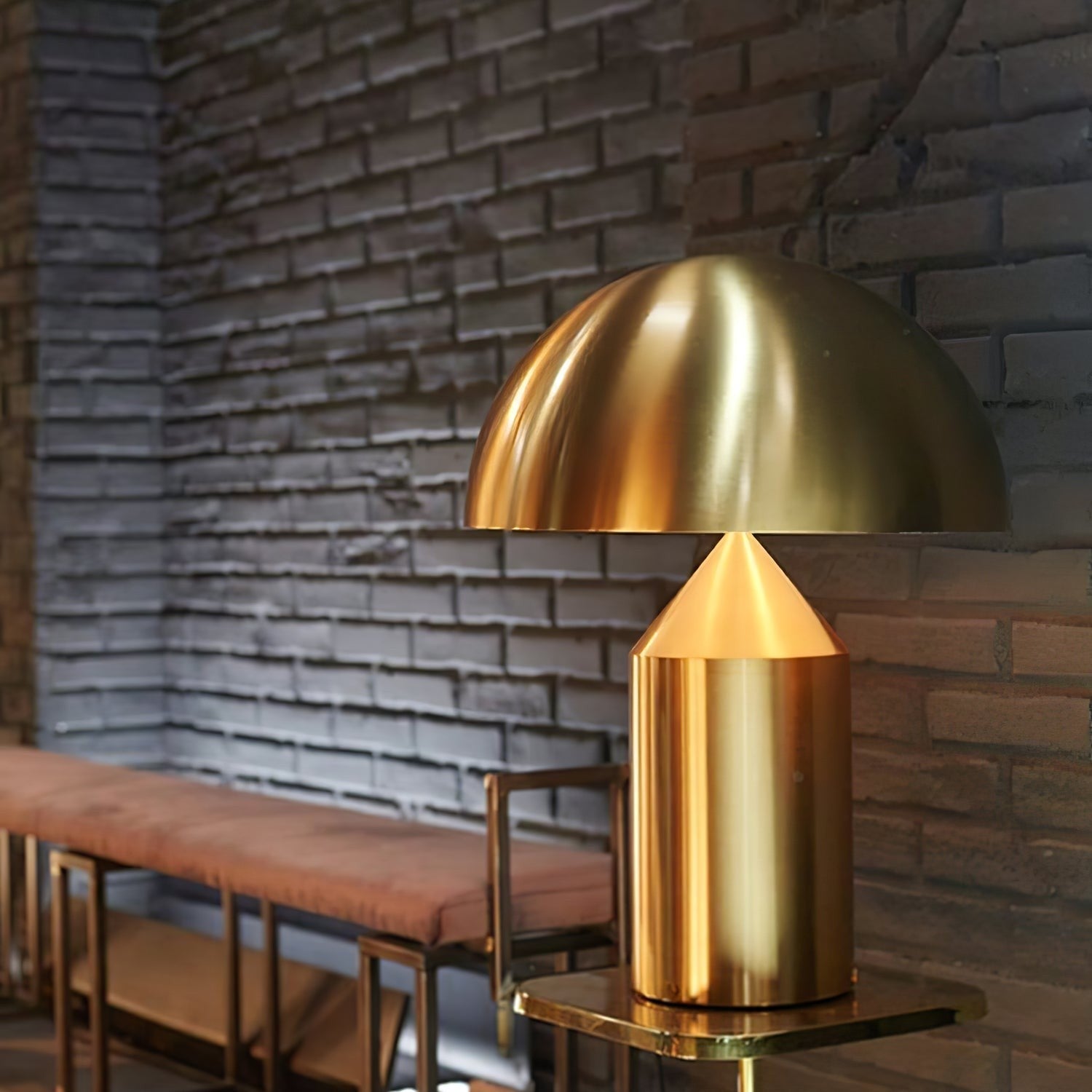 Geometric Dome Table Lamp