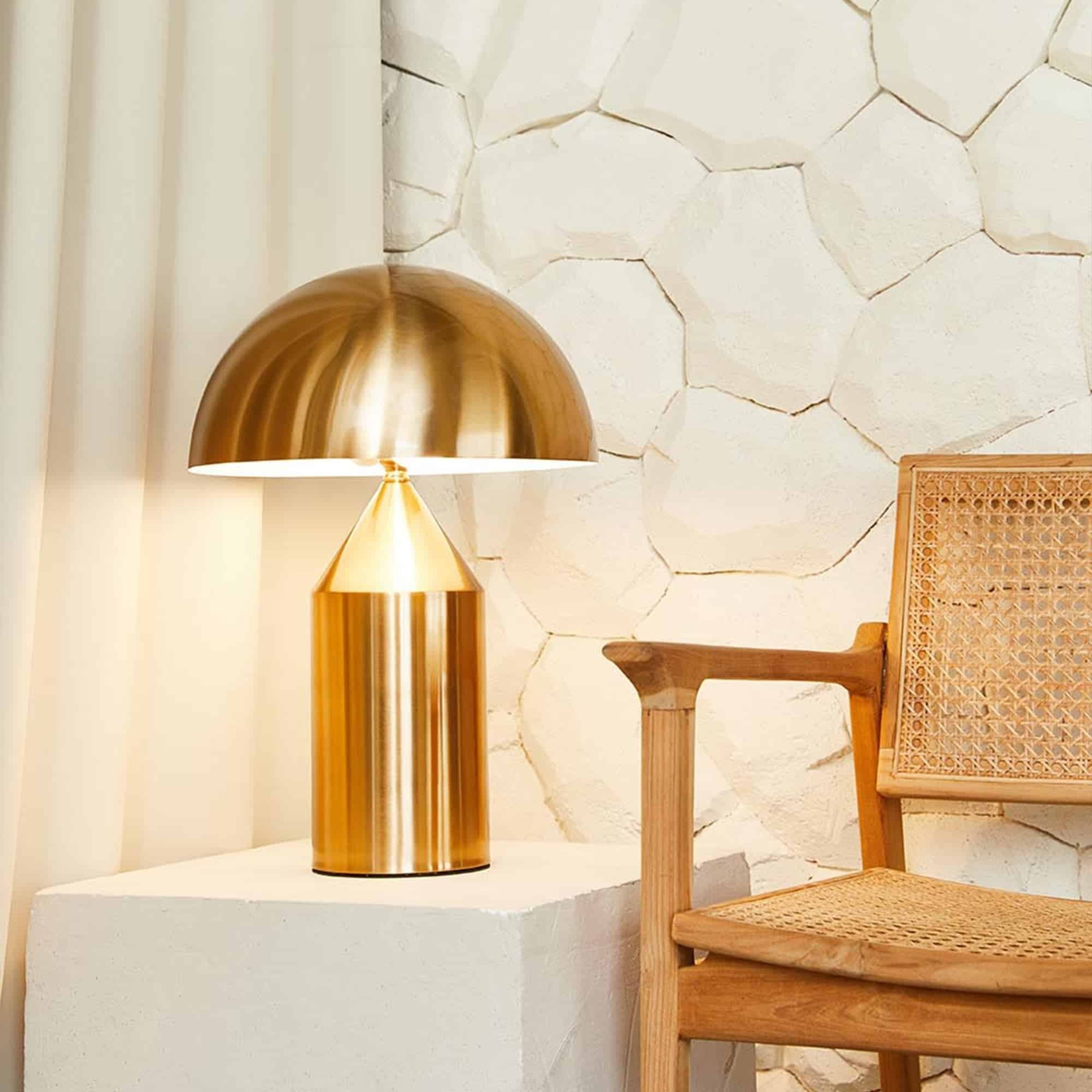 Geometric Dome Table Lamp