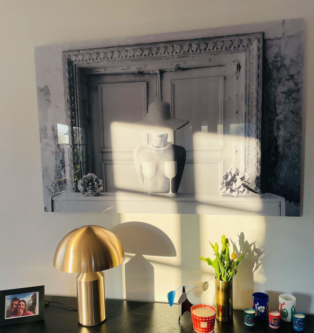 Geometric Dome Table Lamp