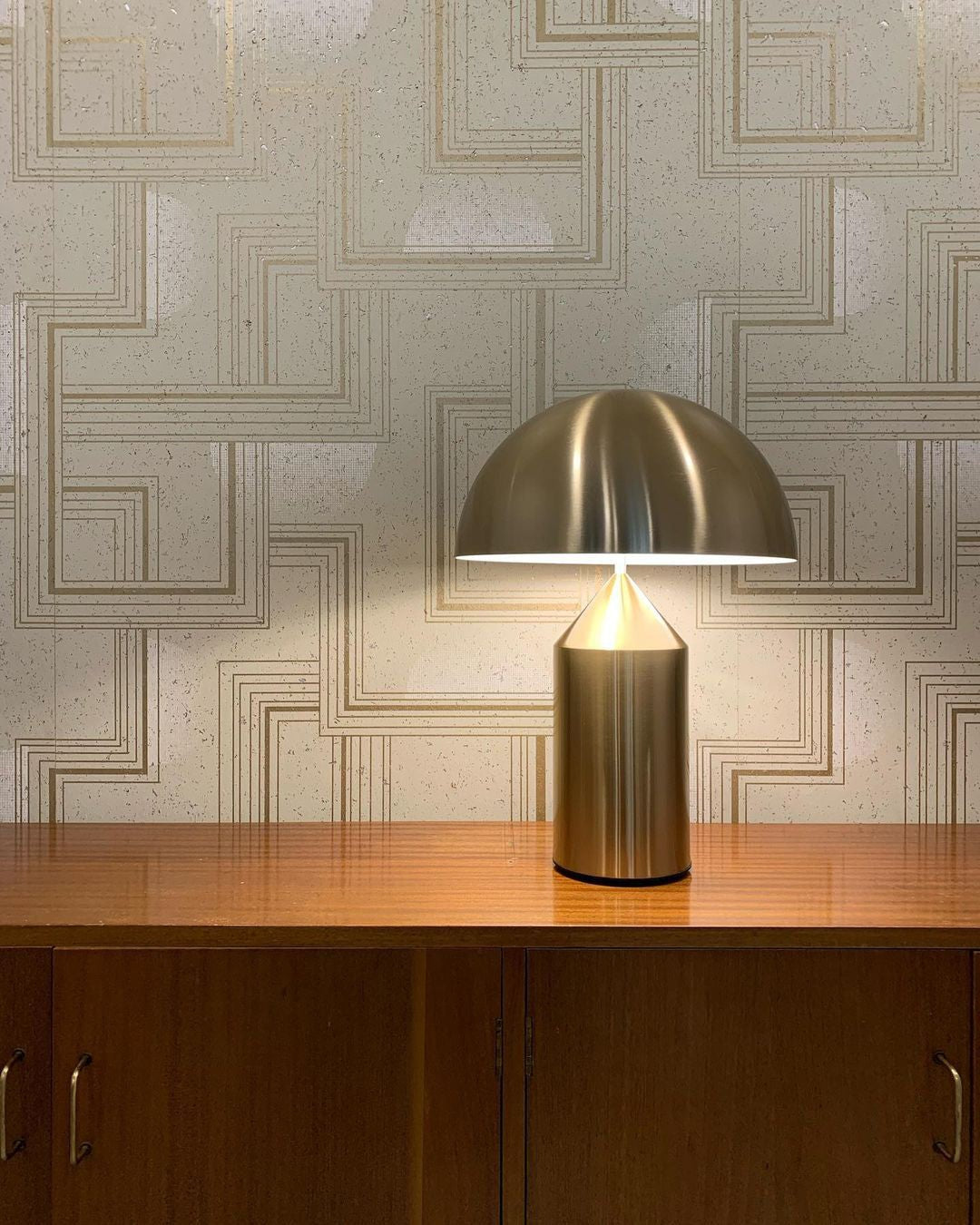 Geometric Dome Table Lamp