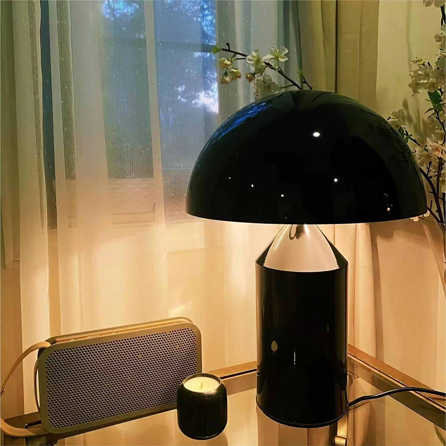 Geometric Dome Table Lamp