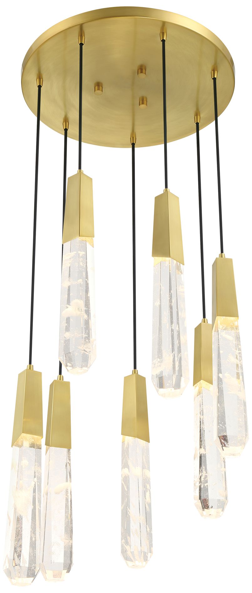 George Kovacs Drifting Droplets 7-Light Pendant Light