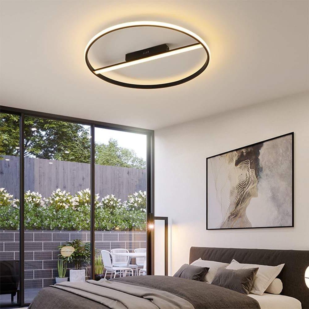 Circle 1-Light Flush Mount Ceiling Light
