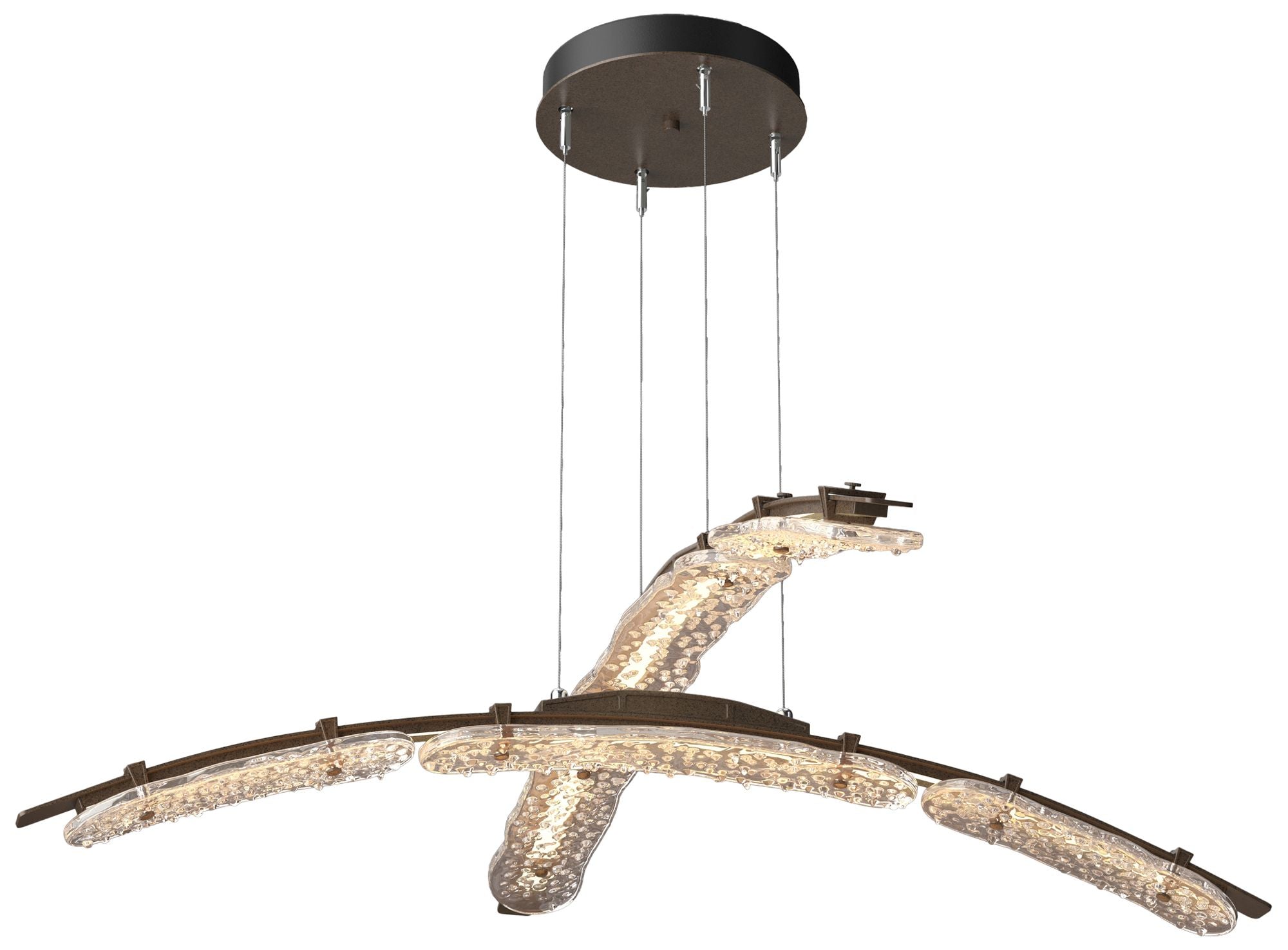 bronze chandelier shown as a main product image for dining rooms