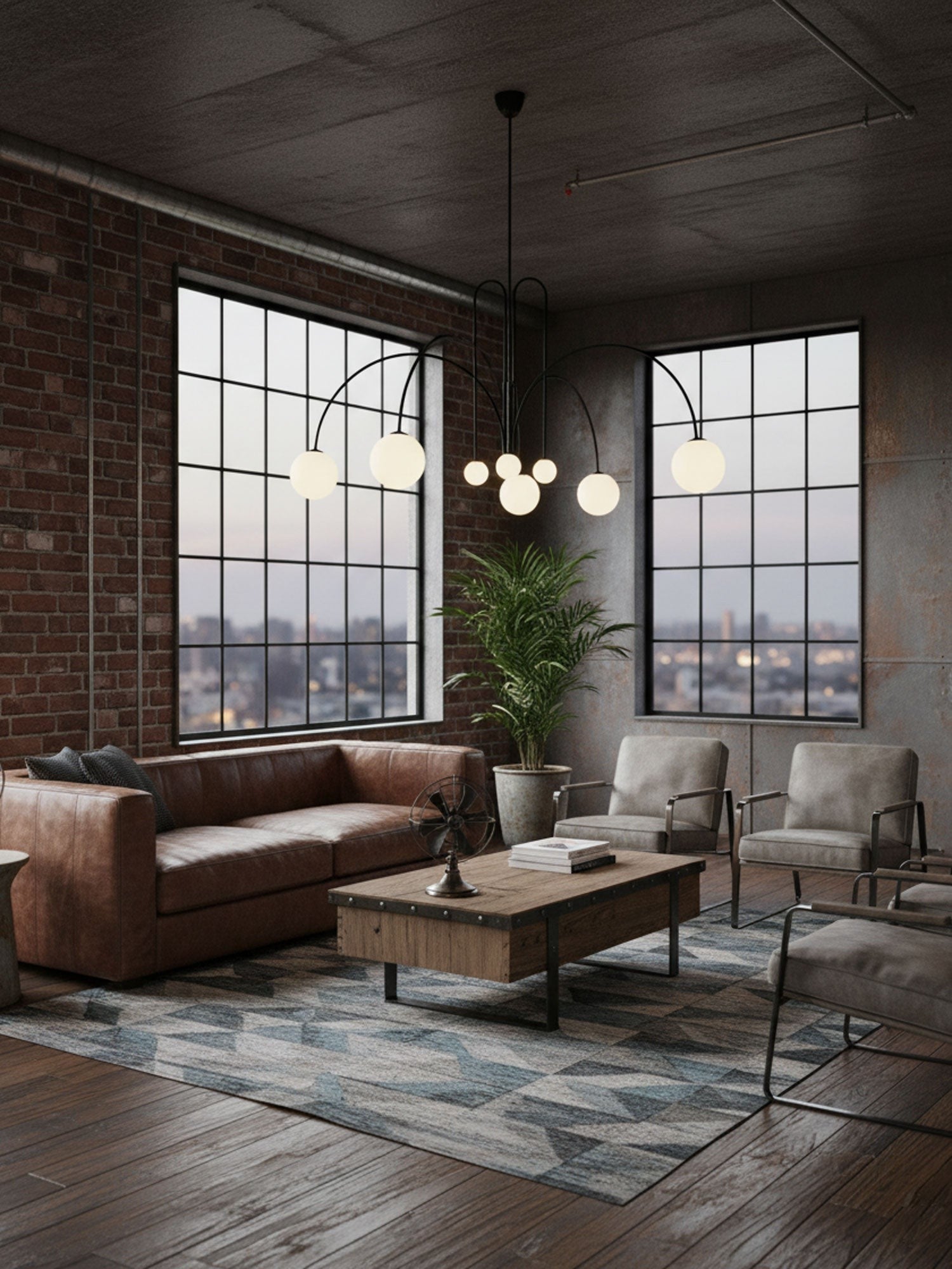 Gran Finale Modern Suspension Light Chandelier