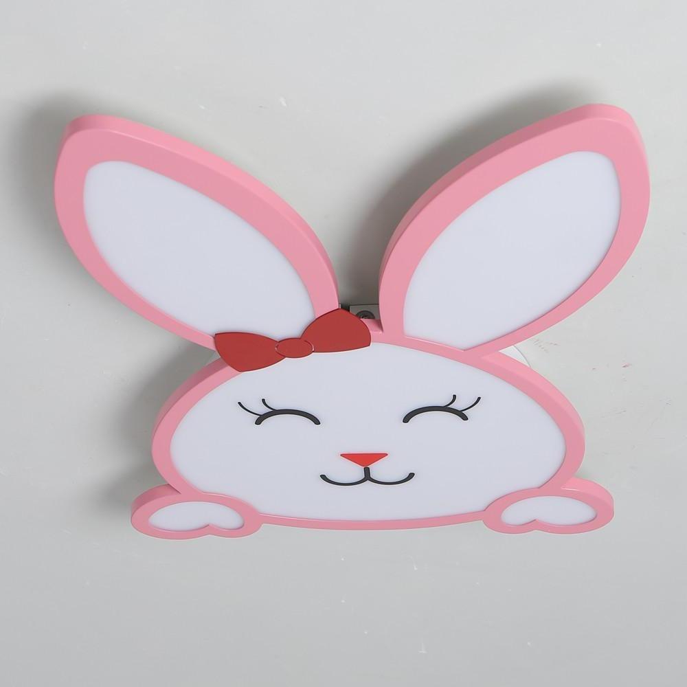 Novelty Bunny LED Flush Mount Ceiling Light for Baby