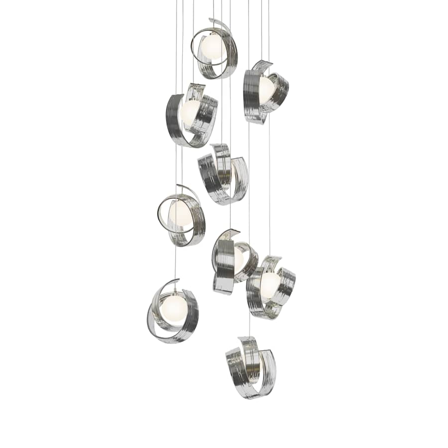 Riza 9-Light 22" Wide Multi-Light Pendant detail view 2