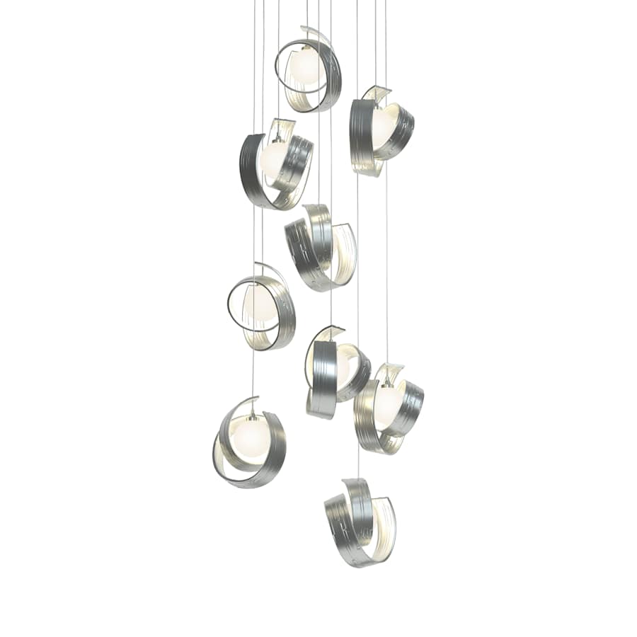 Riza 9-Light 22" Wide Multi-Light Pendant detail view 6