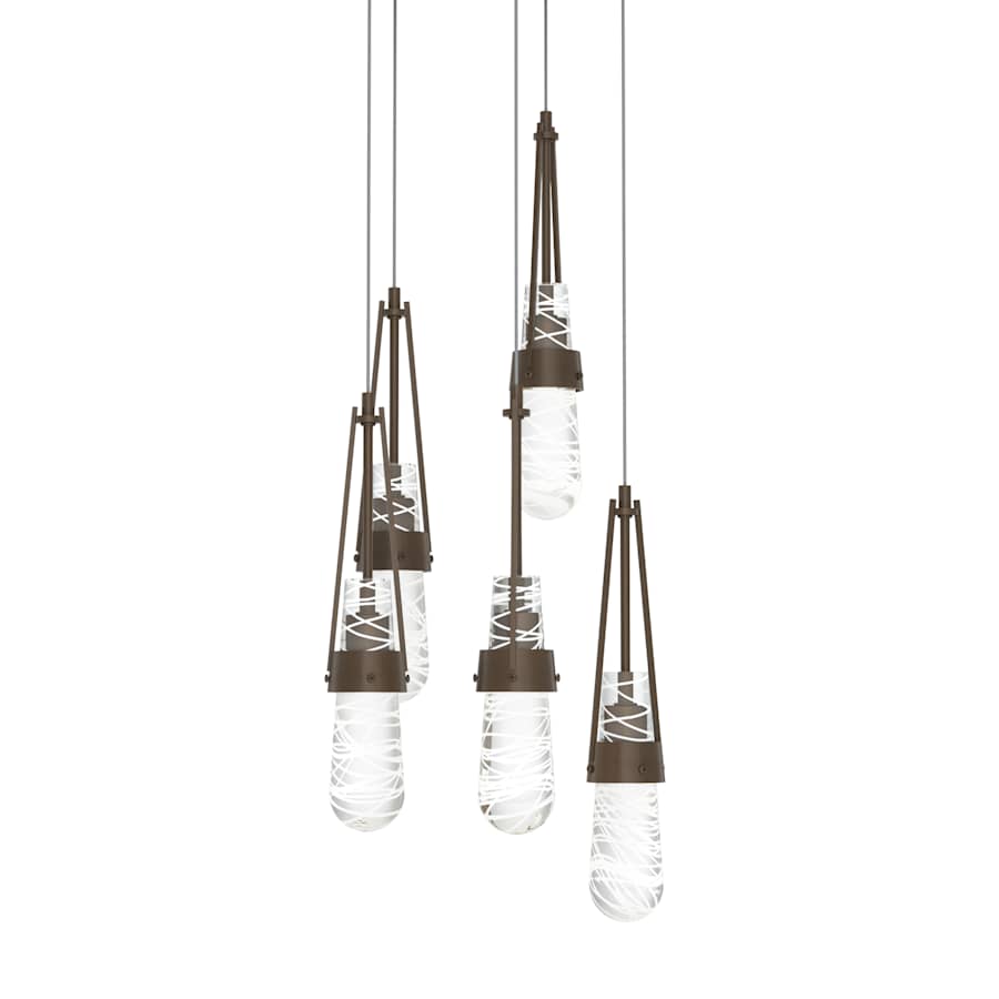 Link 5-Light 13" Wide Multi-Light Pendant