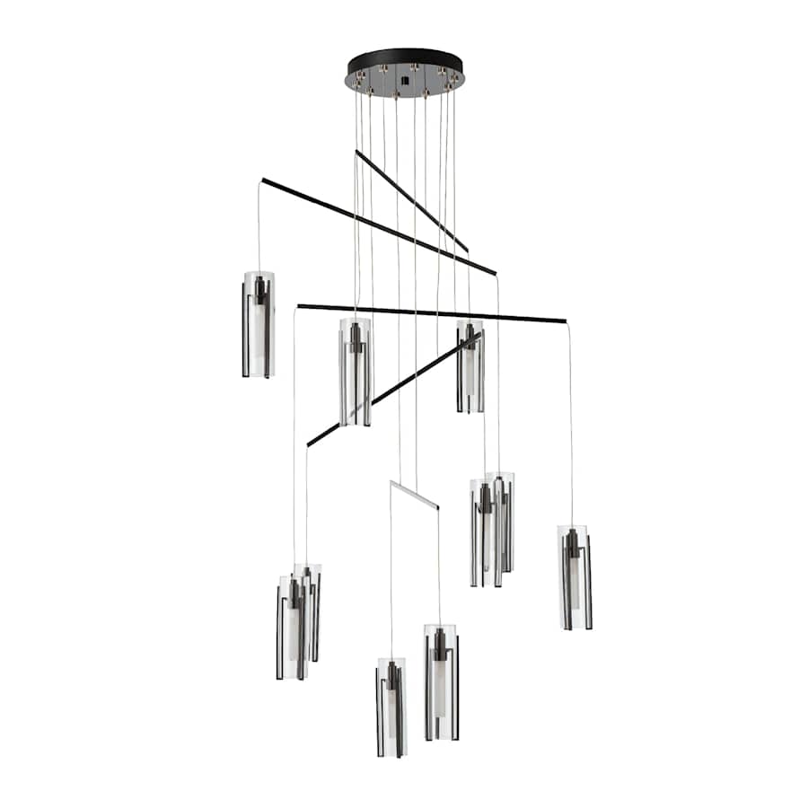 Exos 10-Light 35" Wide Multi-Light Pendant