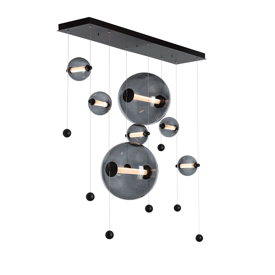 Abacus 49" Wide LED Suspension Multi-Light Pendant