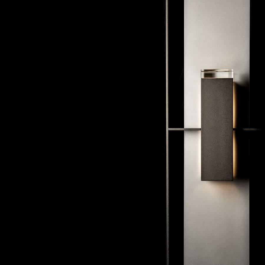 Shadow Box 2-Light 45" Tall Outdoor Wall Sconce
