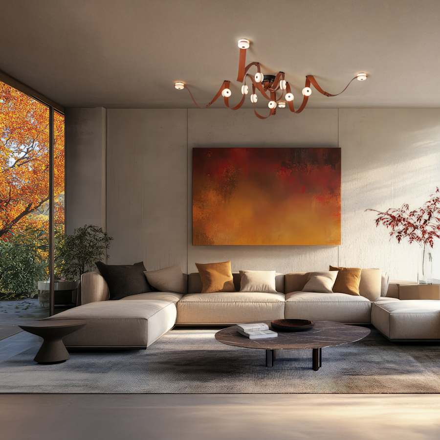 SNAPS 87" Wide Multi-Light Pendant