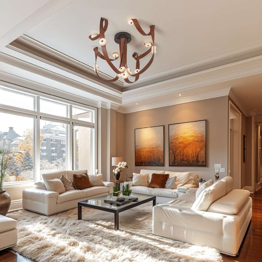 SNAPS 87" Wide Multi-Light Pendant