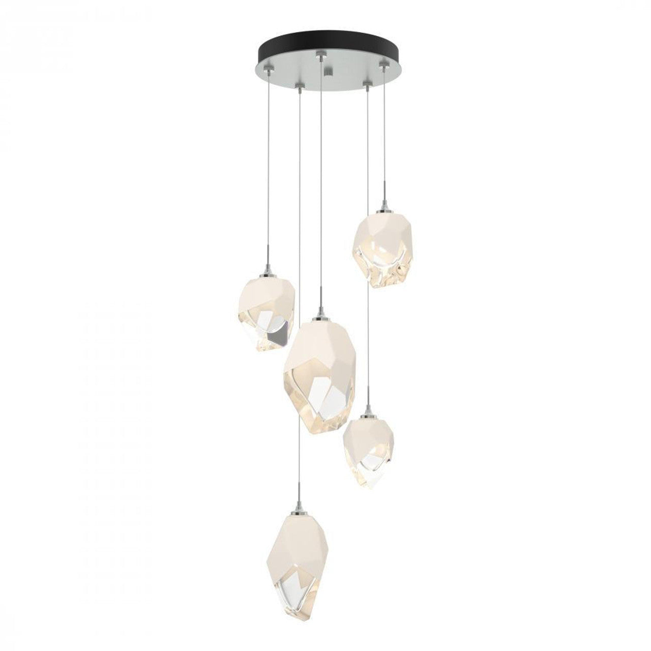 Griffin Stardust Pendant, 6-Lights, Oil Rubbed Bronze, Cool Grey, 39.2"W (131590-SKT-MULT-14-YL0709 5YZYDM)