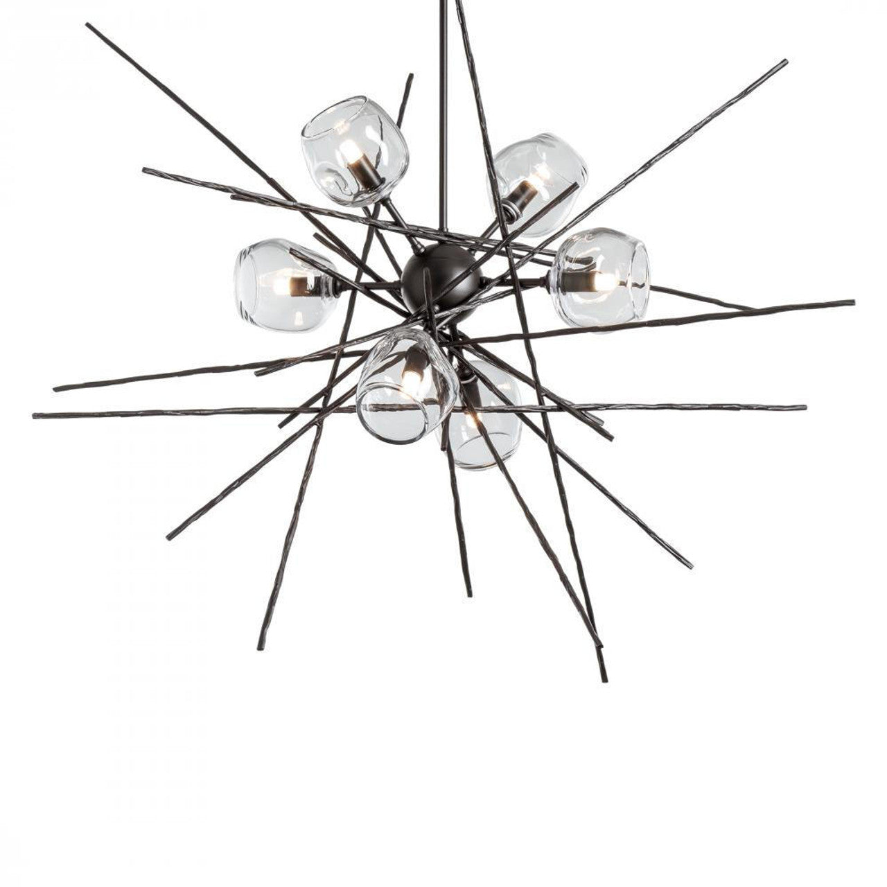 Chrysalis Pendant, 5-Light, Ink, White Polished Crystal, 16.1"W (131138-SKT-STND-89-WP0755 5YZTHQ)