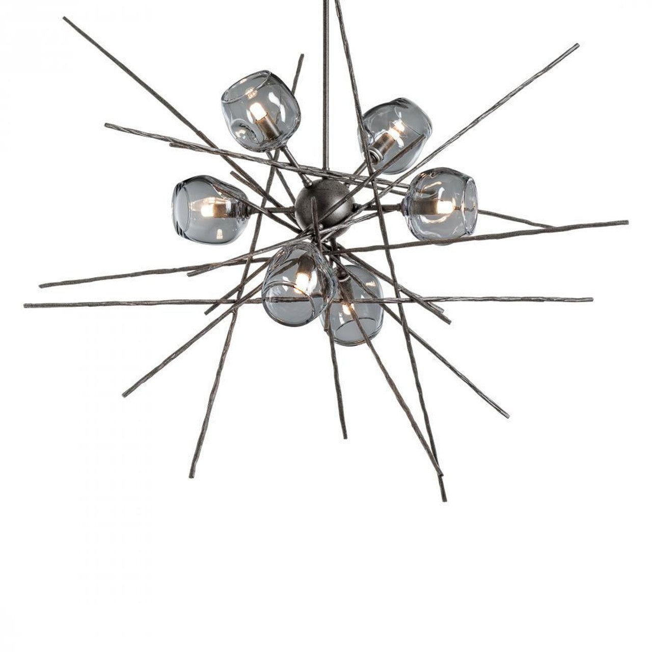 Chrysalis Pendant, 5-Light, Oil Rubbed Bronze, White Polished Crystal, 15.7"W (131139-SKT-STND-14-WP0756 5YZTJC)