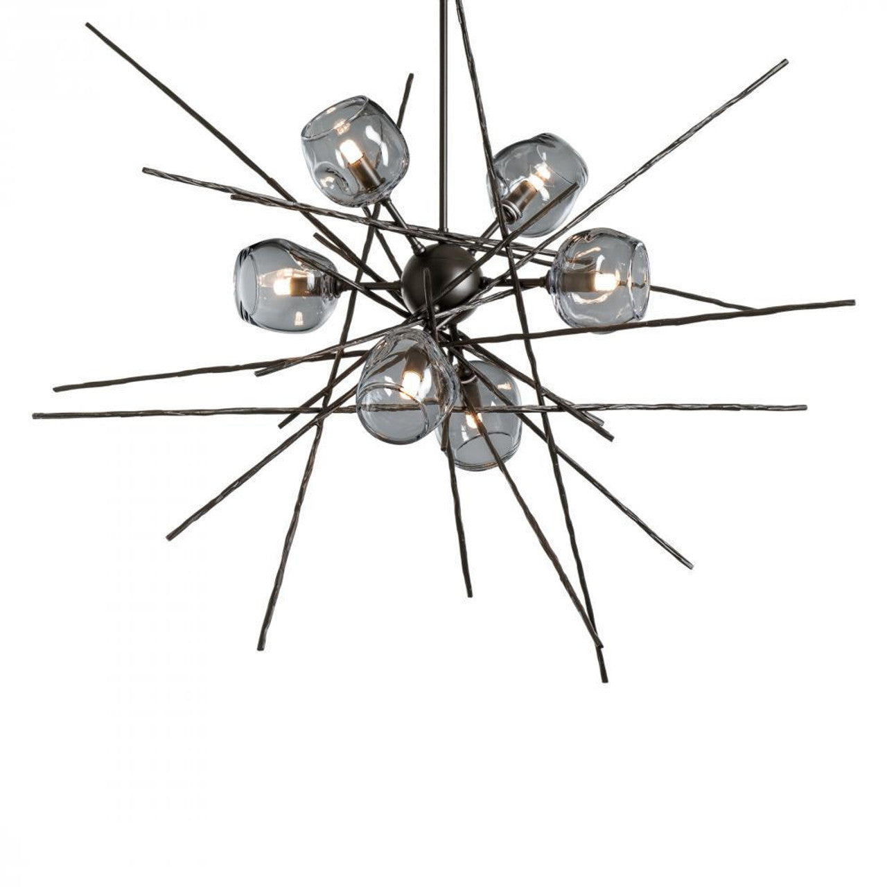 Chrysalis Pendant, 5-Light, Bronze, White Polished Crystal, 15.7"W (131139-SKT-STND-05-WP0756 5YZTHZ)