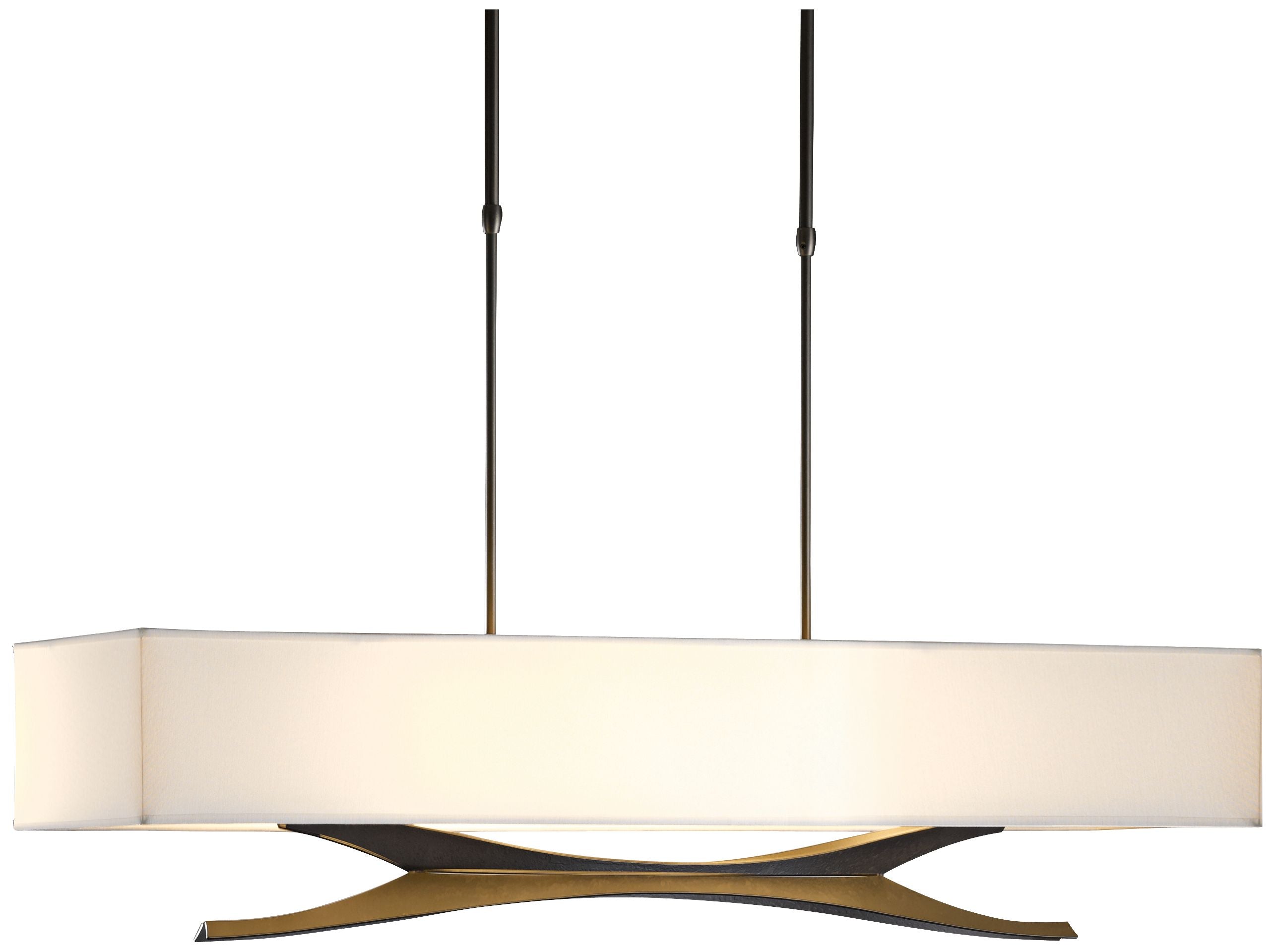 Moreau 42" Wide Dark Smoke Modern Pendant Chandelier detail view 2