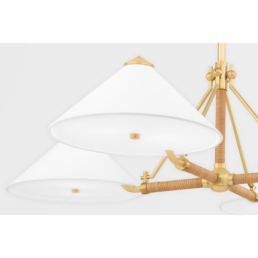 Williamsburg 8 Light 46" Wide Chandelier