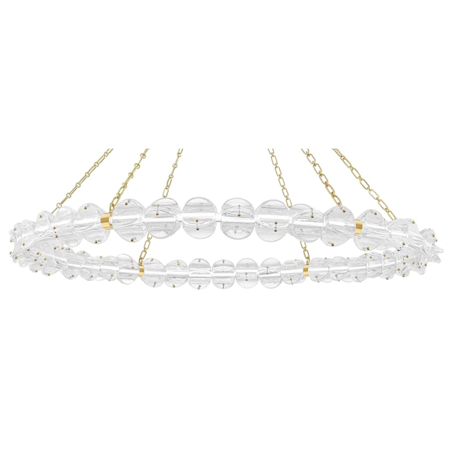 Lindley 55" Wide LED Ring Chandelier